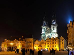 Prague apartment in residential tower · parking
