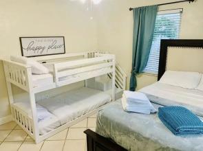 Palm Lined Oasis Walk To Beach