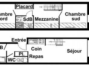 Appartement Hauteluce, 3 pièces, 8 personnes - FR-1-293-66