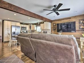 Quaint Creekside Cottage w/ Porch & Backyard!