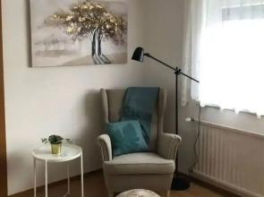 Apartment mit Gartenblick