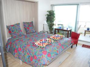 Studio in Biarritz, With Wonderful sea View, Furnished Terrace and Wifi - 20 m From the Beach