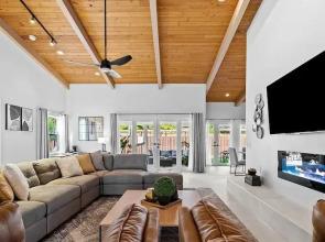 Charming 9BR New-build Home w/ Heated Pool & Games