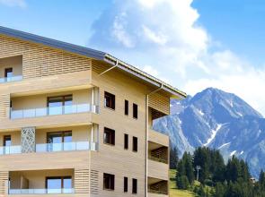 Modern apartment in authentic ski village les Saisies