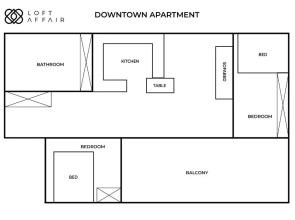 Downtown Apartment - LoftAffair