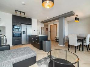 Big 4-bedroom flat, terrace with great Vítkov view