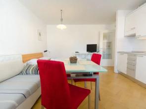 City centre studio with a balcony