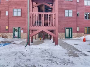 Patio & Mountain Views: Central Grand Lake Condo!