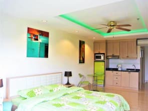 Jomtien beach condominium S2 modern beach front studio apartment