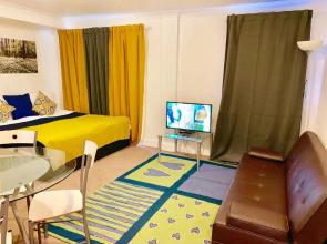 2 Bedrooms Modern Central London Apartment, Full Kitchen, 5 minutes Tube Station