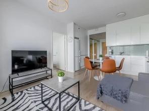 SleepWell Apartments Niittykumpu 12 - Metro, 15 min from Helsinki City
