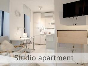 White Apartments with AC by Kovee