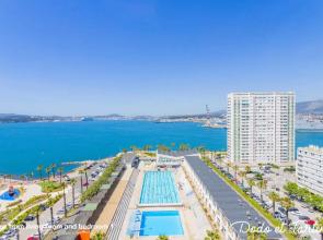 Sea view 3 bedroom with AC and parking - Dodo et Tartine