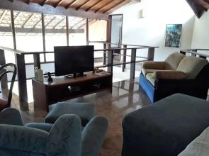 Casa na Praia de Taperapuan com piscina vista Mar