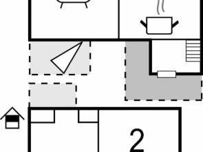 Stunning Home in Hultsfred With 2 Bedrooms and Wifi