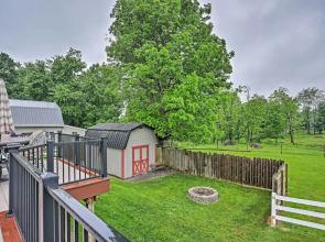 Millersburg Home w/ Covered Porch & Fire Pit!