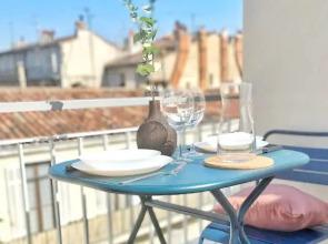 Grand 2 chambres avec terrasse Parc Longchamp