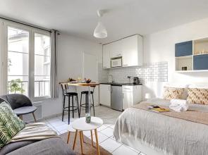 Cozy Studio by the Eiffel Tower - For 2