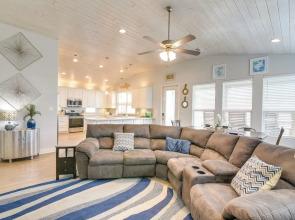 Luxe Home w/ Deck in Crystal Beach!