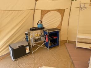 Impeccable 1-bed Bell Tent Near Holyhead