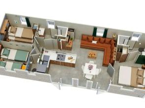 Bungalow de 3 chambres a Vias a 800 m de la plage avec piscine partagee jacuzzi et jardin amenage C