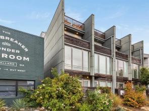 2BR 2BA The Ballard Modish Seattle Location With Rooftop View