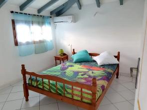 Apartment With 3 Bedrooms in Deshaies, With Wonderful sea View, Terrac