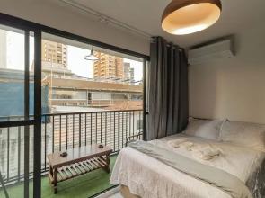 Studio c Academia e Piscina a 3 min do Allianz