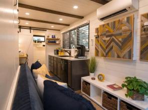 Yellow Blue Elegant Container Tiny House