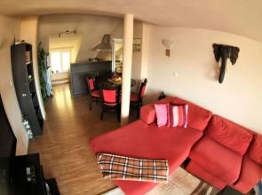 Sea view apartment in the city heart