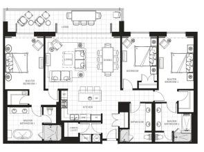 Honua Kai 2 Free Rental Cars KBM Resorts Grand Suite 2 Units, 6 Bedrooms HK Ml-1415