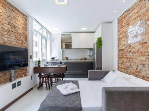 Estúdio Moderno com AC e Wi-fi