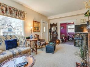 < 1 Mi to Old Town Lansing: Home w/ Furnished Deck