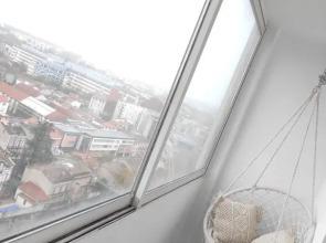 ☆ 16ème ciel ☆ Proche gare ☆ Vue panoramique ☆ Clim.