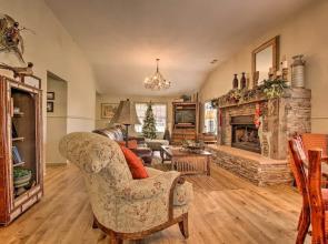 White River Getaway w/ Fire Pit & Trout Fishing!