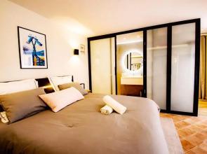 Appartement d'une chambre avec piscine partagee jardin clos et wifi a Aix en Provence