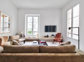 Modern Apt 3bdr/3bth - Louvre Museum/Tuileries