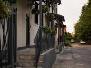 Apartments Visiting Emilia on the street on March 8