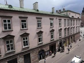 Sleeping in Krakow Main Market