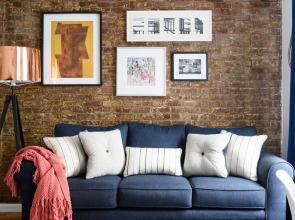 26-3b 1BR Prime 20 s WD in Unit Courtyard