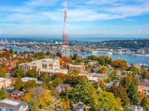 Seattle's Orange Crown 87 Walkscore