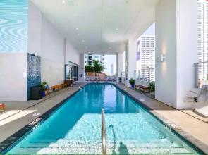 When the City Becomes a Canvas Terrace Pool Gym