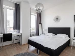 2ndhomes Tampere "Silta" Apartment - 2BR Luxurious Apartment with Sauna & Amazing City Views