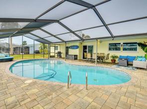 Sunny South Daytona Home w/ Pool & Grill!