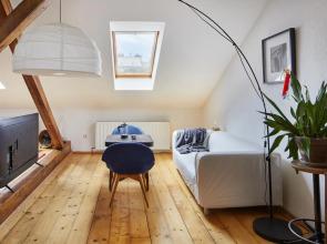 Sunlit Attic Loft in Vinohrady by Prague Days