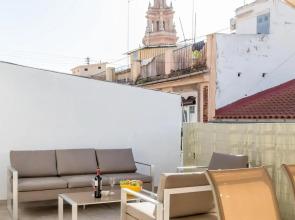 Center-2Br, 2Ba-Attic-Terrace,View, Wi-Fi, A/C