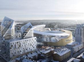 New studio with views from 13th floor