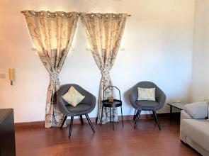 Apartamento vista mar e pôr do Sol (1,6km Praia)