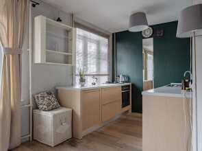 Flat Inn ryadom s Patriarshimi prudami vo Vspol'nom pereulke Apartments