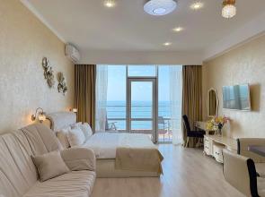 Akvadelyuks s shikarnym vidom na more N448 Apartments